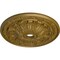 Ekena Millwork Flagstone Ceiling Medallion (Fits Canopies up to 3 7/8"), 30"OD x 3 7/8"ID x 3 1/4"P, Gold CM30FLGLS - alternate 4